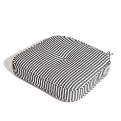 Business & Pleasure Co. The Al Fresco Chair Cushion - Lauren'S Navy Stripe