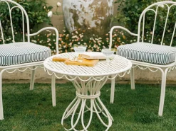 Business & Pleasure Co. The Al Fresco Chair Cushion - Lauren'S Navy Stripe