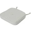 Business & Pleasure Co. The Al Fresco Chair Cushion - Lauren'S Sage Stripe