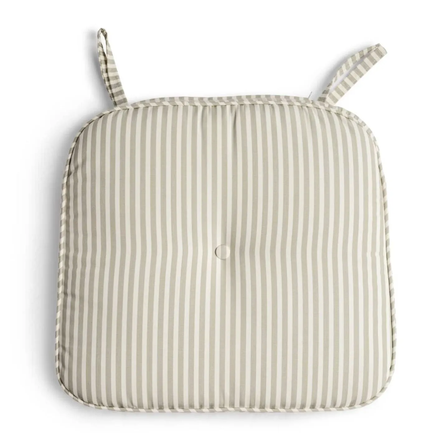 Business & Pleasure Co. The Al Fresco Chair Cushion - Lauren'S Sage Stripe