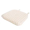 Business & Pleasure Co. The Al Fresco Chair Cushion - Monaco Natural Stripe