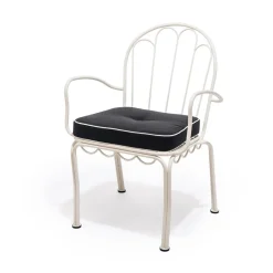Business & Pleasure Co. The Al Fresco Chair Cushion - Rivie Black
