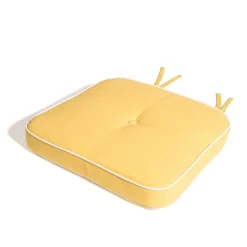Business & Pleasure Co. The Al Fresco Chair Cushion - Rivie Mimosa