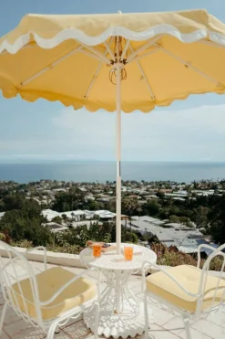 Business & Pleasure Co. The Al Fresco Chair Cushion - Rivie Mimosa
