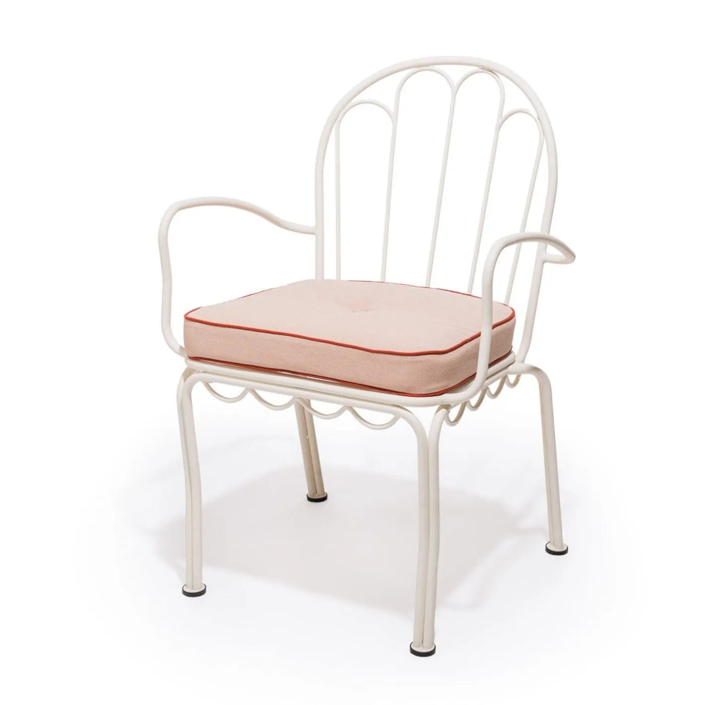 Business & Pleasure Co. The Al Fresco Chair Cushion - Rivie Pink