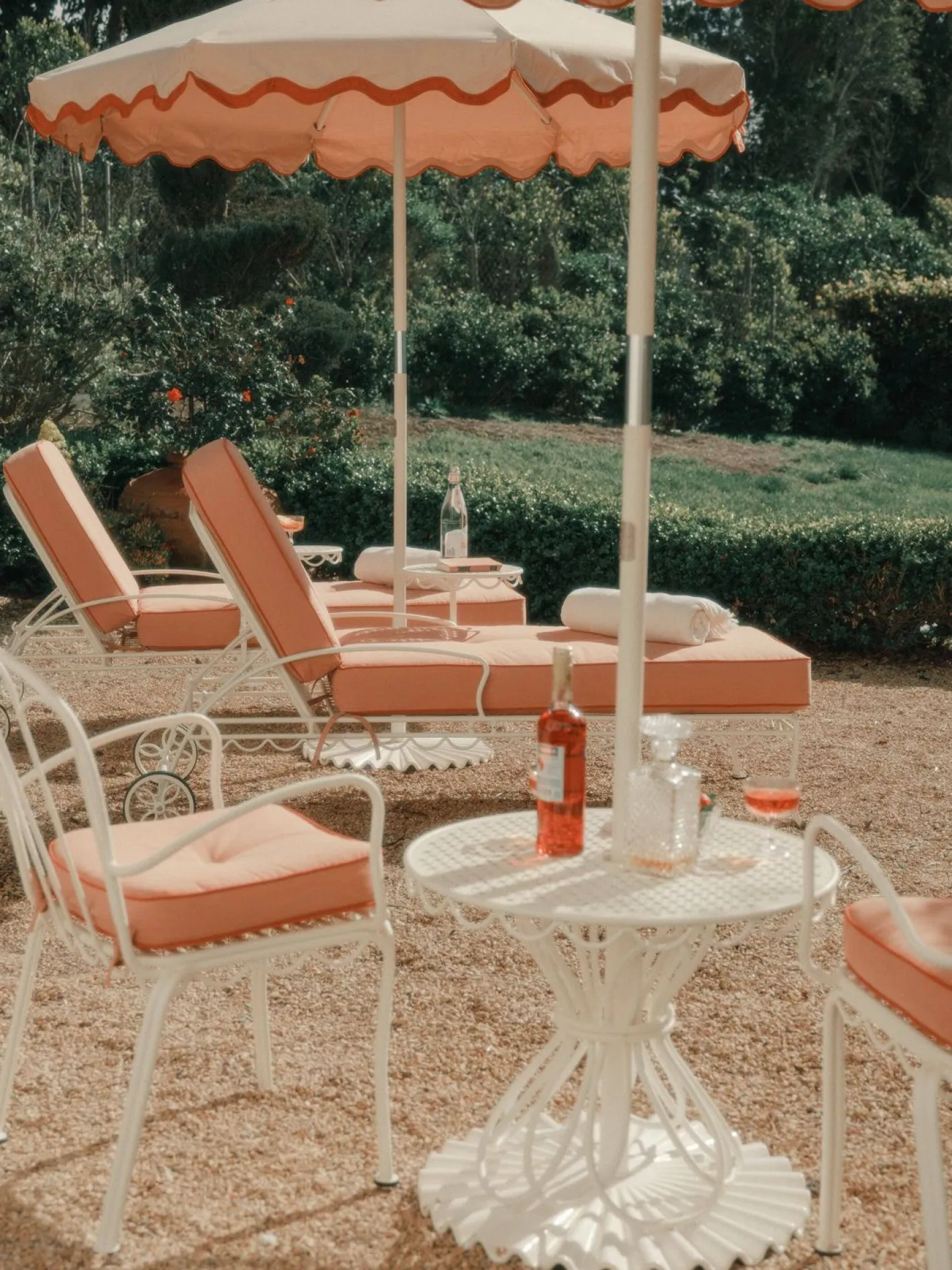 Business & Pleasure Co. The Al Fresco Chair Cushion - Rivie Pink