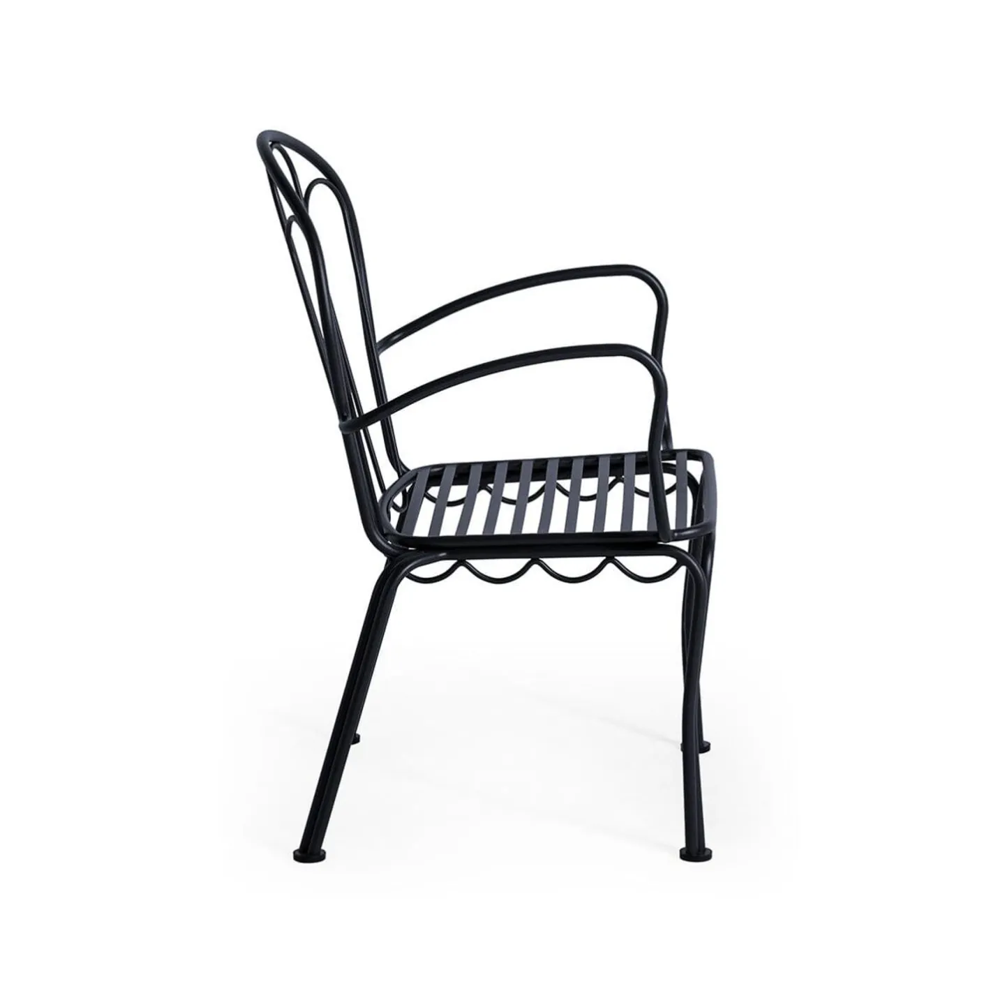 Business & Pleasure Co. The Al Fresco Dining Chair - Vintage Black