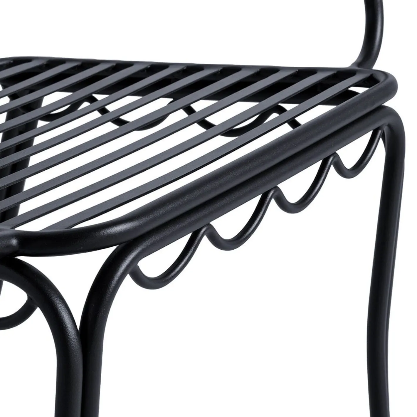 Business & Pleasure Co. The Al Fresco Dining Chair - Vintage Black