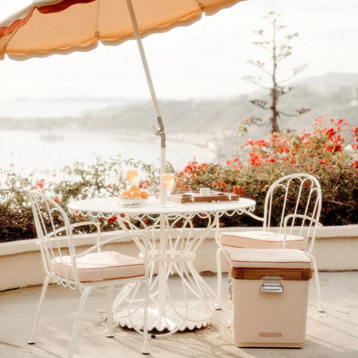 Business & Pleasure Co. The Al Fresco Dining Table - Antique White