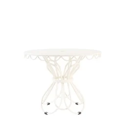 Business & Pleasure Co. The Al Fresco Side Table - Antique White