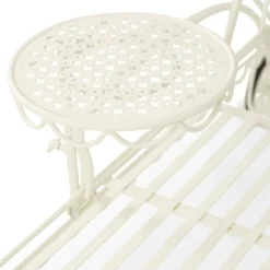 Business & Pleasure Co. The Al Fresco Sun Lounger - Antique White