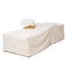 Business & Pleasure Co. The Al Fresco Sun Lounger Cover - Off White