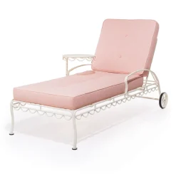 Business & Pleasure Co. The Al Fresco Sun Lounger Cushion - Dusty Pink
