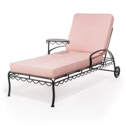 Business & Pleasure Co. The Al Fresco Sun Lounger Cushion - Dusty Pink