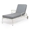Business & Pleasure Co. The Al Fresco Sun Lounger Cushion - Lauren'S Navy Stripe