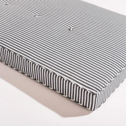 Business & Pleasure Co. The Al Fresco Sun Lounger Cushion - Lauren'S Navy Stripe