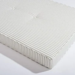 Business & Pleasure Co. The Al Fresco Sun Lounger Cushion - Lauren'S Sage Stripe