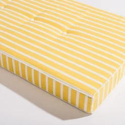 Business & Pleasure Co. The Al Fresco Sun Lounger Cushion - Monaco Mimosa Stripe