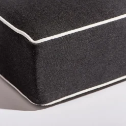 Business & Pleasure Co. The Al Fresco Sun Lounger Cushion - Rivie Black