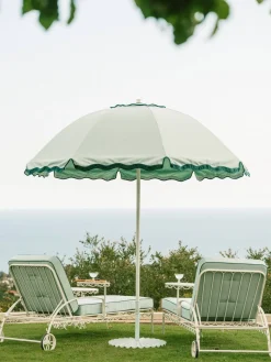 Business & Pleasure Co. The Al Fresco Sun Lounger Cushion - Rivie Green