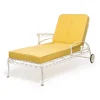 Business & Pleasure Co. The Al Fresco Sun Lounger Cushion - Rivie Mimosa