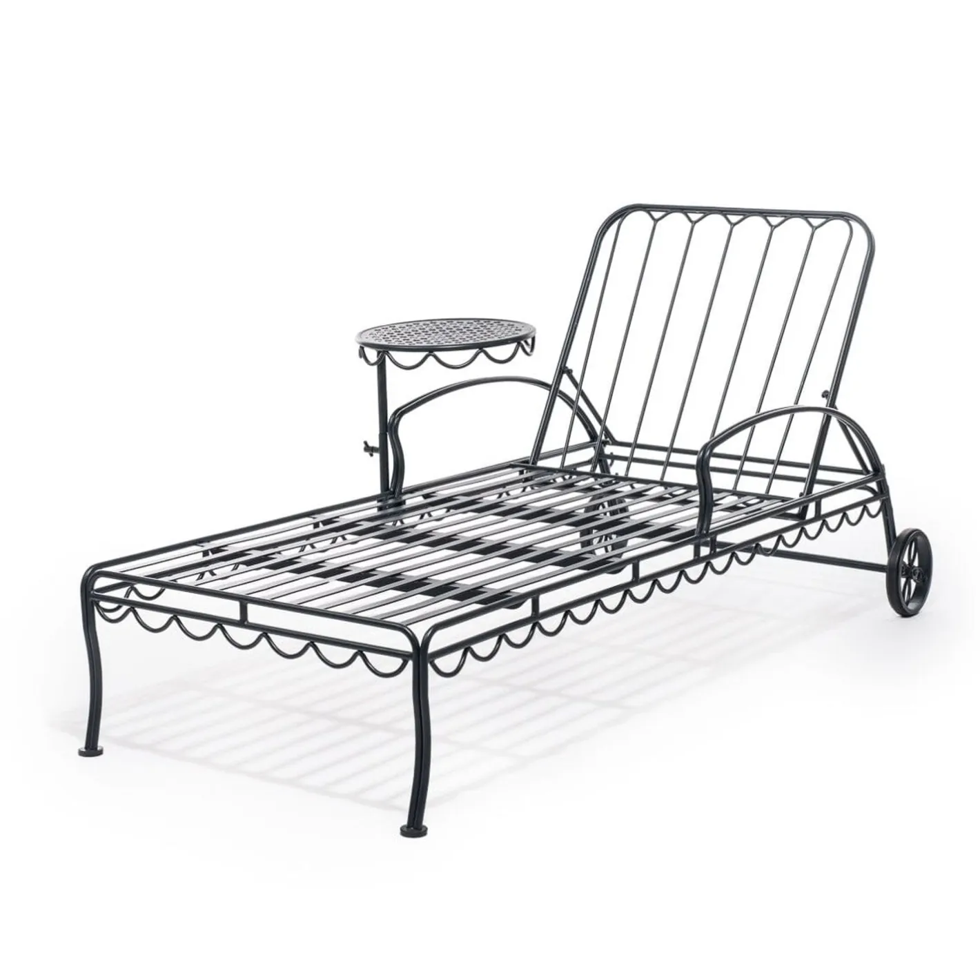 Business & Pleasure Co. The Al Fresco Sun Lounger - Vintage Black