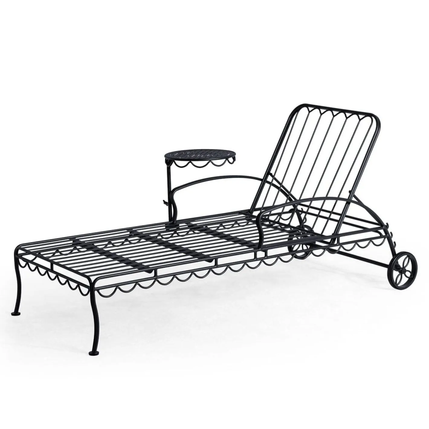 Business & Pleasure Co. The Al Fresco Sun Lounger - Vintage Black