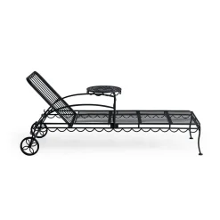 Business & Pleasure Co. The Al Fresco Sun Lounger - Vintage Black