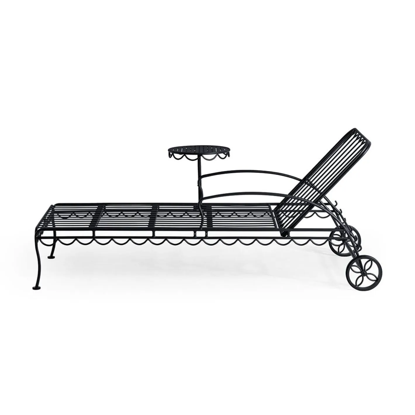 Business & Pleasure Co. The Al Fresco Sun Lounger - Vintage Black