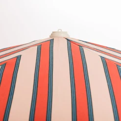 Business & Pleasure Co. The Amalfi Umbrella - Bistro Dusty Pink Stripe