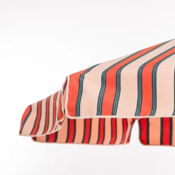 Business & Pleasure Co. The Amalfi Umbrella - Bistro Dusty Pink Stripe