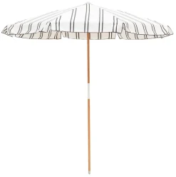 Business & Pleasure Co. The Amalfi Umbrella - Black Two Stripe