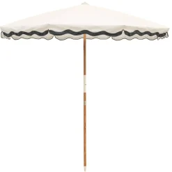 Business & Pleasure Co. The Amalfi Umbrella - Rivie White