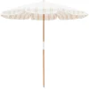 Business & Pleasure Co. The Amalfi Umbrella - Sand Two Stripe