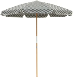 Business & Pleasure Co. The Amalfi Umbrella - Vintage Green Check