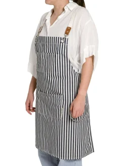 Business & Pleasure Co. The Apron - Lauren'S Navy Stripe