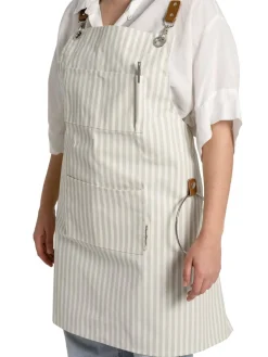 Business & Pleasure Co. The Apron - Lauren'S Sage Stripe