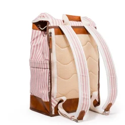 Business & Pleasure Co. The Backpack Cooler - Laurens Pink Stripe