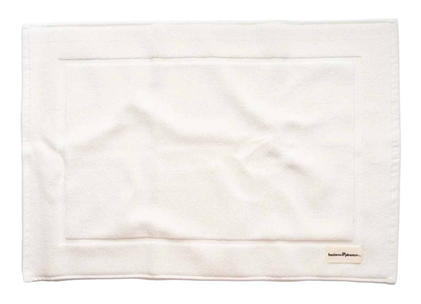Business & Pleasure Co. The Bath Mat - Antique White