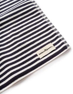 Business & Pleasure Co. The Bath Mat - Lauren'S Navy Stripe