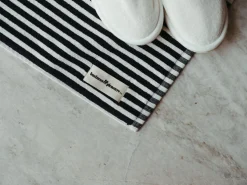 Business & Pleasure Co. The Bath Mat - Lauren'S Navy Stripe