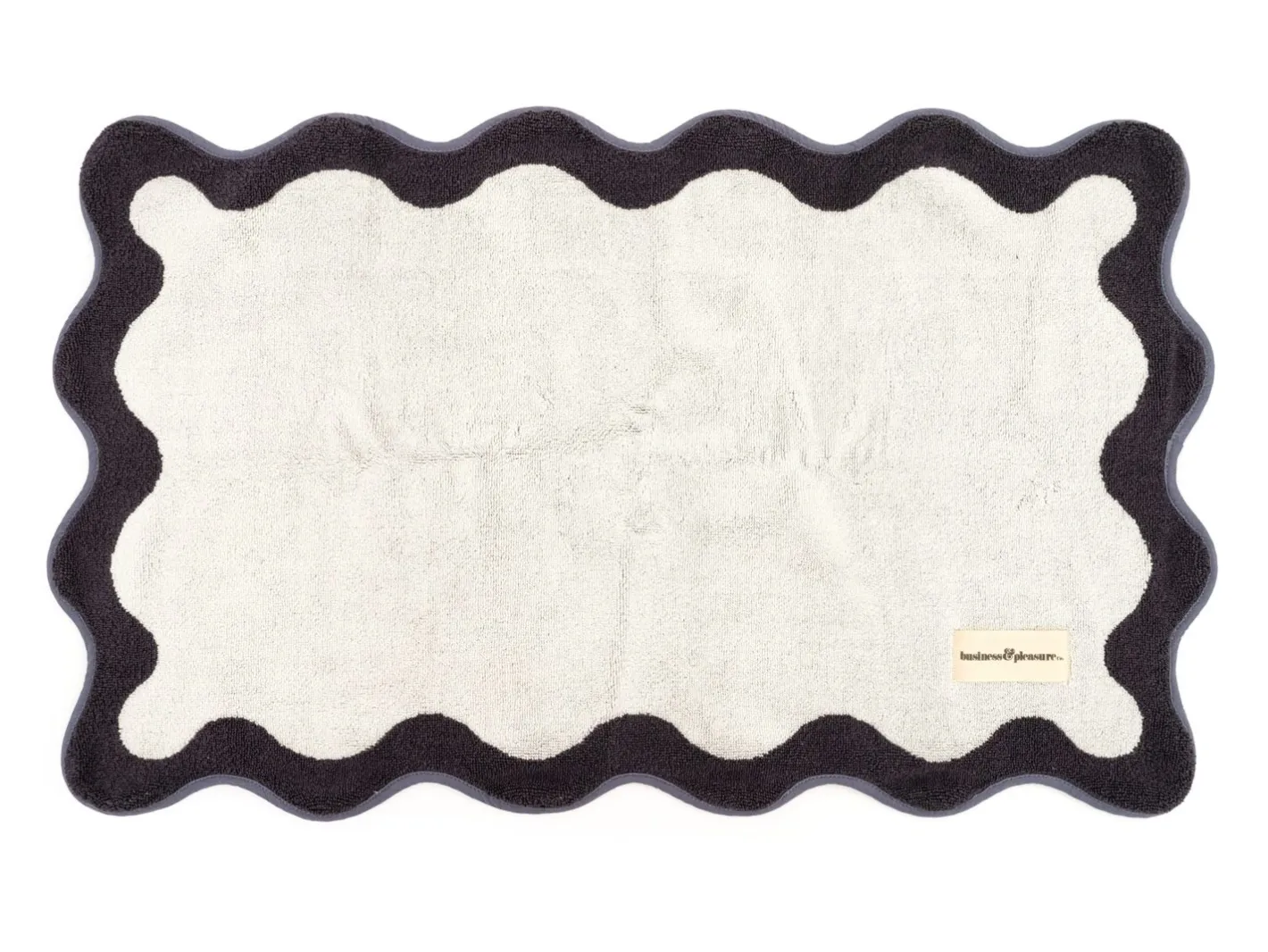 Business & Pleasure Co. The Bath Mat - Rivie White