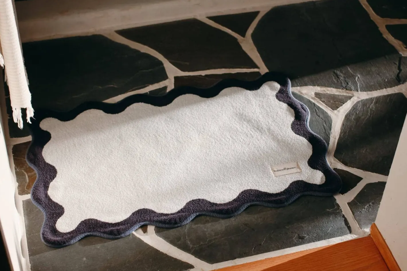 Business & Pleasure Co. The Bath Mat - Rivie White