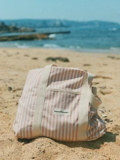 Business & Pleasure Co. The Beach Bag - Lauren'S Pink Stripe