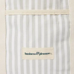 Business & Pleasure Co. The Beach Bag - Lauren'S Sage Stripe