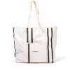 Business & Pleasure Co. The Beach Bag - Malibu Black Stripe