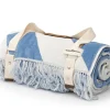 Business & Pleasure Co. The Beach Blanket - Classic Blue Spiral