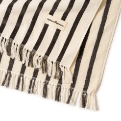 Business & Pleasure Co. The Beach Blanket - Monaco Black Stripe