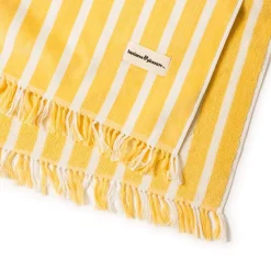 Business & Pleasure Co. The Beach Blanket - Monaco Mimosa Stripe