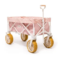 Business & Pleasure Co. The Beach Cart - Laurens Pink Stripe